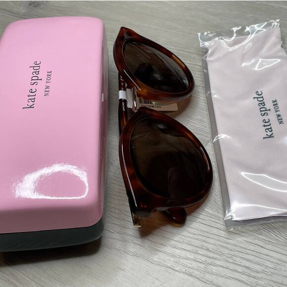 Kate Spade  50MM DARK HAVANA Round Sunglasses main image 8